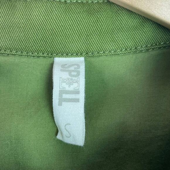 Spell and the Gypsy Green Jacket Embroidered Panther Small - Picture 13 of 14